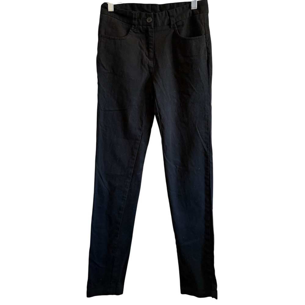 Izod  Chino Approved Schoolwear‎ Pants Black Stretch/Skinny Juniors Size 1